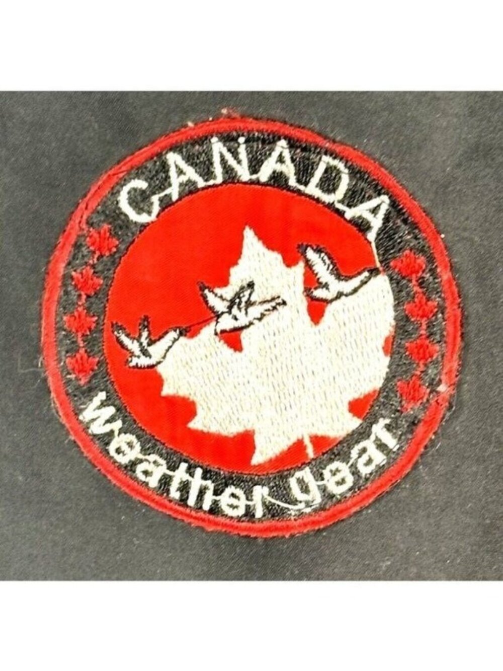 Canada Weather Gear Mens Down Parka Jacket Black Fur Hood Insulated Winter Sz L - Picture 12 of 15